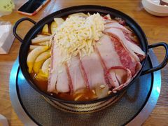 芝士年糕火锅-麻麻桃韩式料理(百盛B馆店)