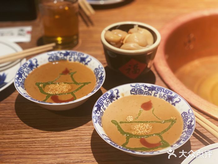 京涮铜锅涮肉(华贸店)京涮秘制麻酱料图片