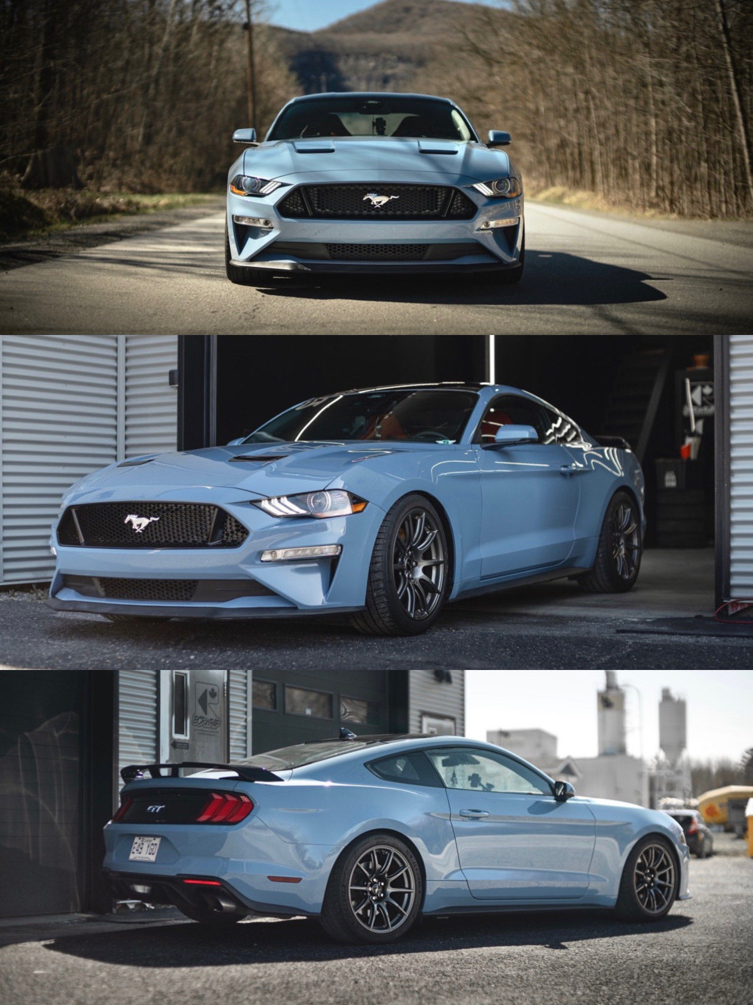 野马mustang gt|瓷器蓝改色🥣