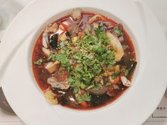 香菜牛肉-成都你六姐·牛肉冒菜·麻辣香锅(长泰广场店)