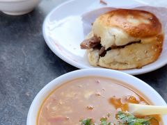 -京东一绝西海子西园烧饼夹肉