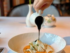 黑蒜风味鱿鱼-Le Comptoir de Pierre Gagnaire