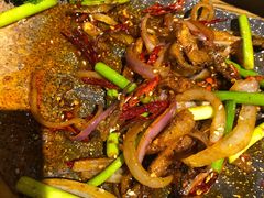 麻辣鱿鱼-冰川延边料理·炭烤串(原小木屋店)