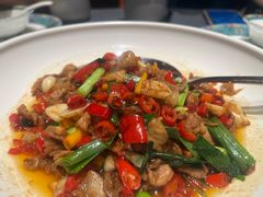 河豚肉炒肉-肆月河豚·淮扬菜·湘菜(华天店)