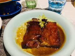 双拼叉烧-港丽餐厅