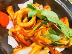 九层塔酱爆东山小管-四道菜·福建菜馆(新街口金鹰店)