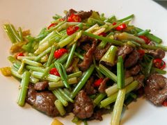 小炒黄牛肉-柳莺湖上·湖景餐厅·江南菜(西湖店)