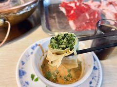 荠菜百叶包-月圆火锅(宁海东路二店)