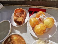 奶油炸糕-老磁器口豆汁店(天坛店)