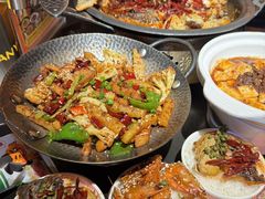 -探鱼·鲜青椒爽麻烤鱼(西南商都店)