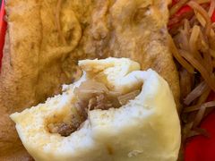 牛肉包子和油饼-老回回饺子馆(海洋馆店)