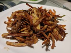 茶树菇炒鱼柳-鱼神·脆肉鲩 全鱼宴(西乡店)