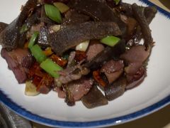 蕨巴炒风肉-夜郎国·贵州菜(南山店)
