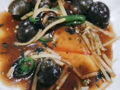 紫苏酸笋炒田螺-南记食粥坊·宵夜大排档(莲花总店)