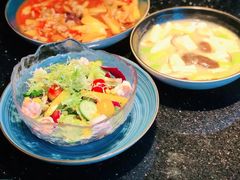 麻酱虾仁时蔬-华豫川酒家(双子塔店)