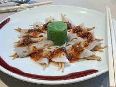 莲藕遇蛏子-恒悦轩·粤菜(上海展览中心店)