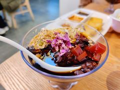 玫瑰红豆冰粉-柳叶刀烧烤(北大清华店)