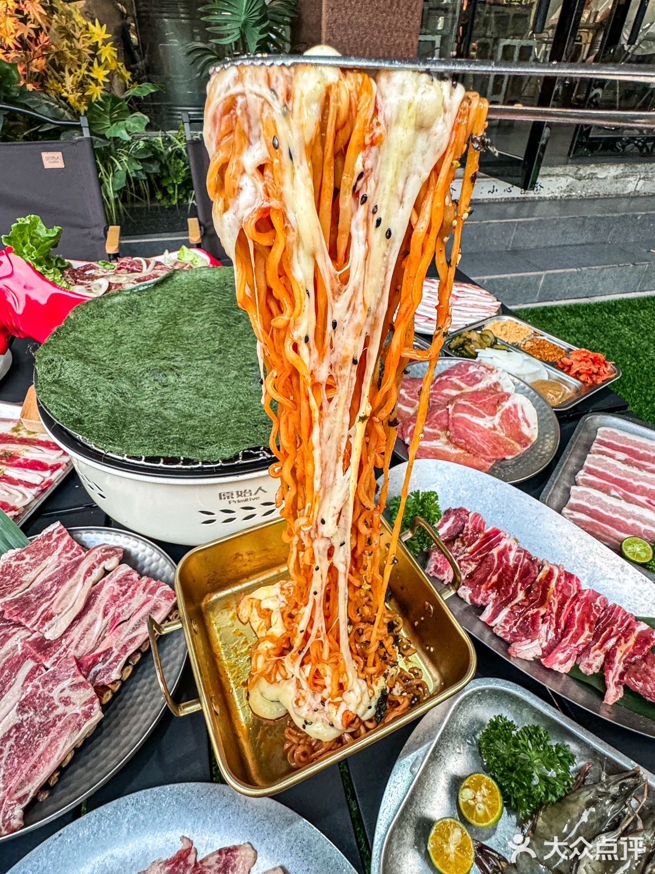 难怪大学生这么爱吃 确实有意思各种diy烤肉！