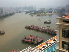 对面就是大陆-澳门十六浦索菲特大酒店