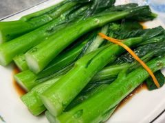 白灼有机菜心-聚福宝合苑食府(南头镇店)