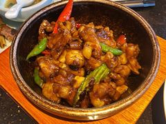 石锅豆豉牛蛙-小城故事·地道宁波味(月湖盛园店)