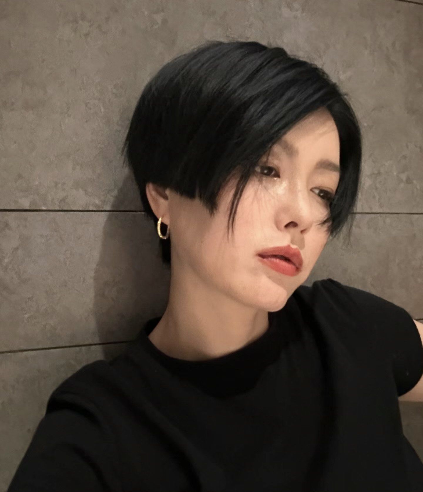 简约个性硬线条女短发