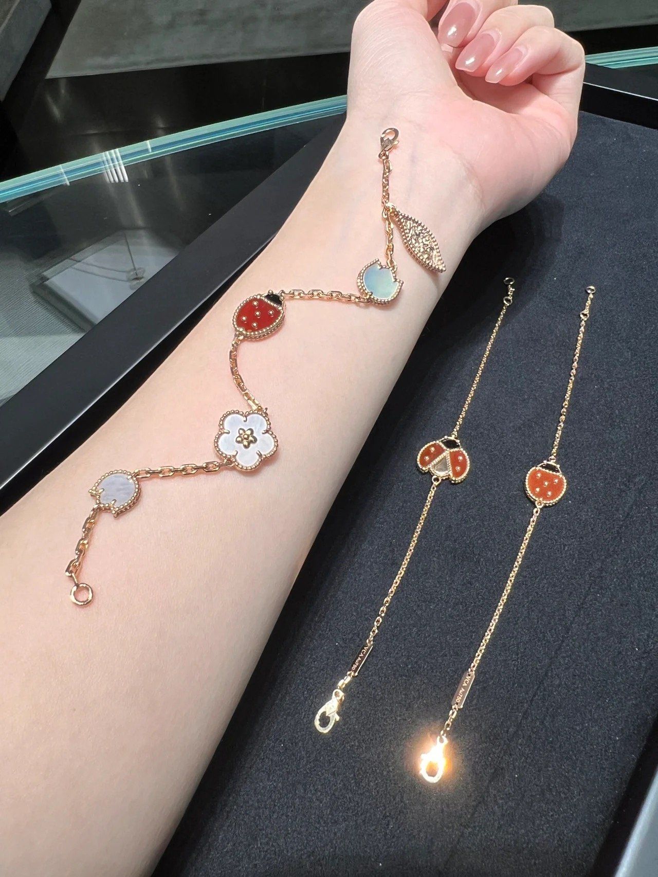 好运连连94lucky02spring瓢虫手链