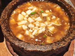 石锅鸡汤豆腐-绿茶餐厅(光谷世界城步行街店)