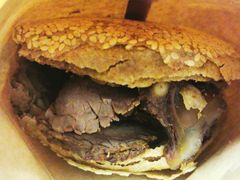 烧饼夹肉-李小老烧饼(常营民族家园店)
