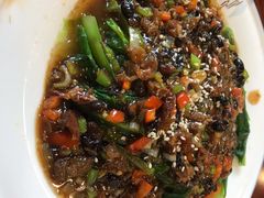 豆豉鲮鱼油麦菜-伊隆斋(什刹海店)