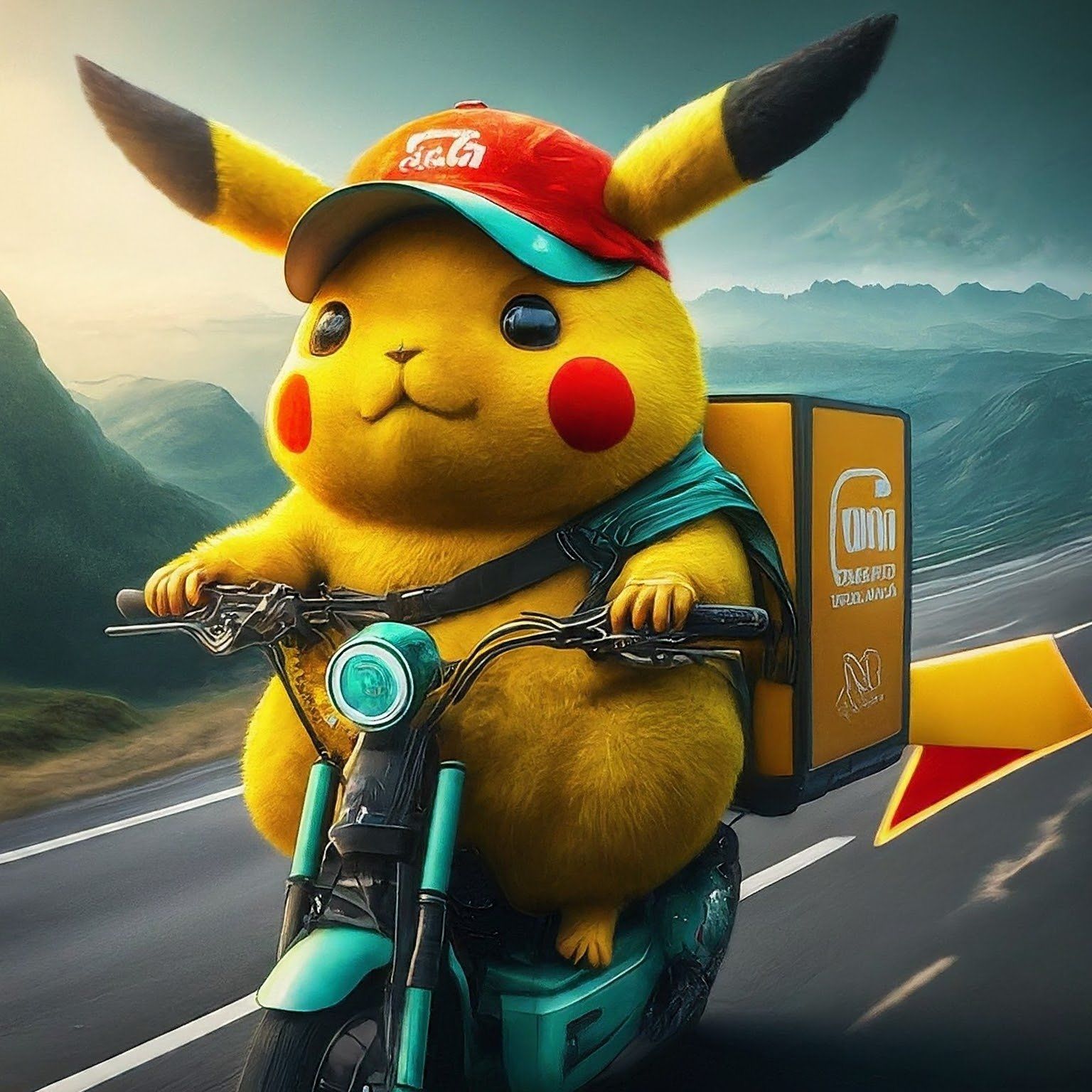 抓到一只送外卖的皮卡丘