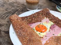 巴黎火腿鸡蛋芝士蘑菇可丽饼-RAC BAR(安福路店)