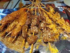 -路边摊小炉子烧烤