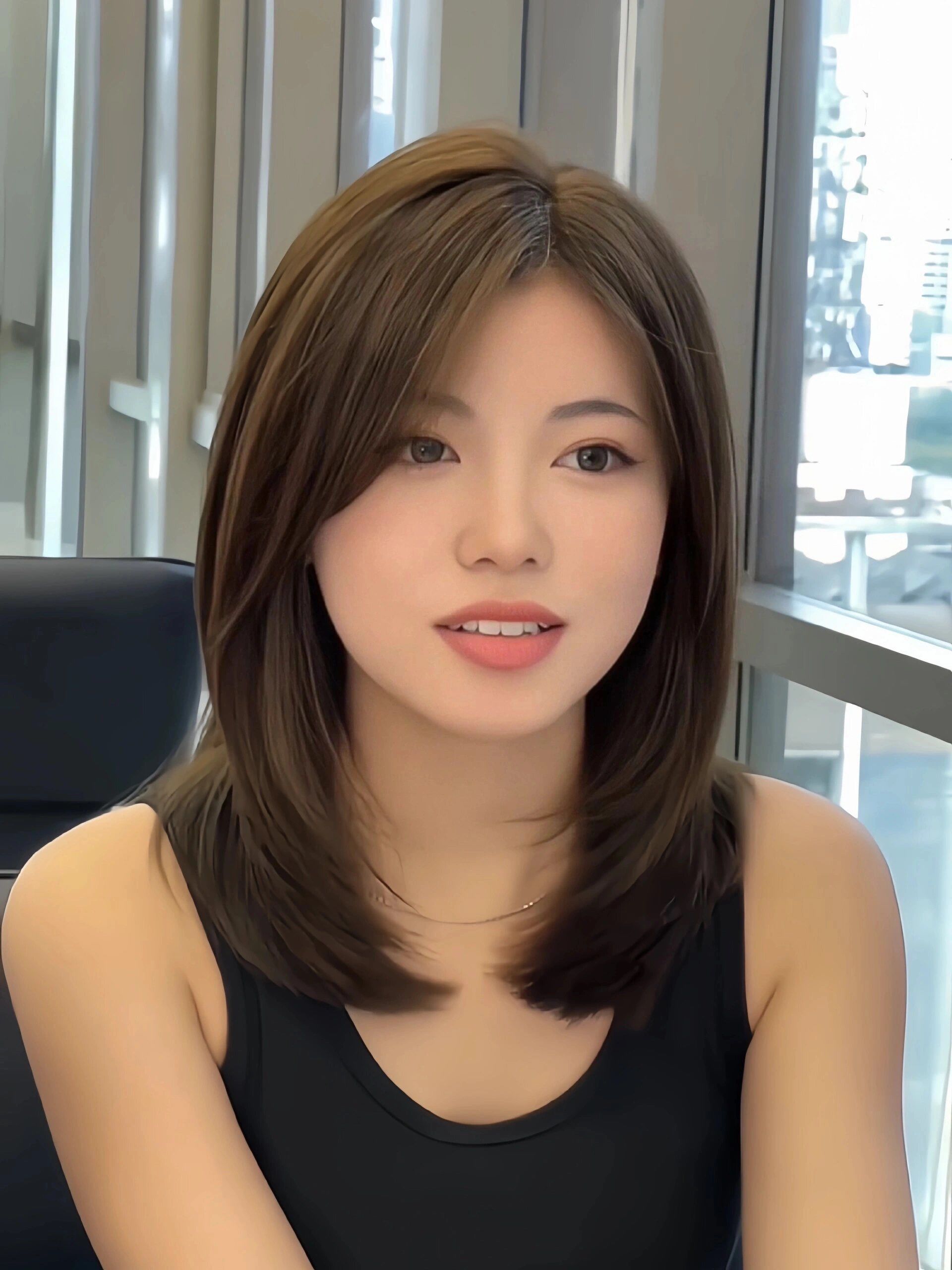 圆脸女生无法拒绝的修容高层次锁骨发女生一定要试试的锁骨发型\\n章