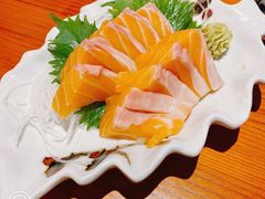 三文鱼刺身-有喜屋·烧鸟·居酒屋(三钢里店)