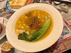 沙茶牛肉公仔面-敏华冰厅(天河城店)