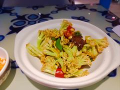 肉炒菜花-撒拉花儿·新疆菜·清真(太阳宫店)