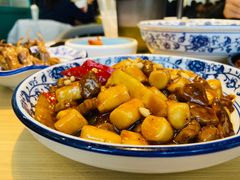 松子牛肉炒年糕-兔爸私家小厨(新北万达店)