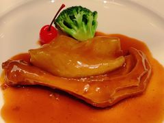鹅掌扣花胶-北京饭店谭家菜