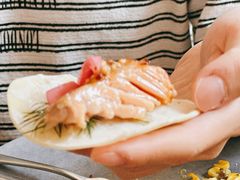 三文鱼配薄片-BOR Eatery(安福路店)