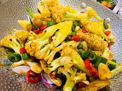 干锅有机菜花-小土豆北方菜馆(文慧园店)