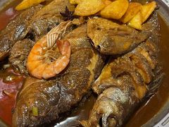 杂鱼一锅出-渔民船说·北塘海鲜·天津菜·海肠捞饭(北塘古镇店)