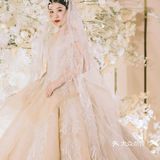 婚礼上自然流露的幸福感让现场更有温馨浪漫的氛围