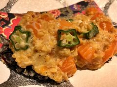 秋葵纳豆鲑鱼-松涛日本料理