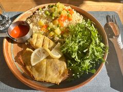 烤鲷鱼配中东小米饭-ALAMEEN阿拉伯餐厅(三里屯店)