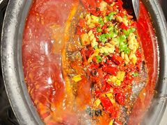 -探鱼·鲜青椒爽麻烤鱼(广州花都来又来店)