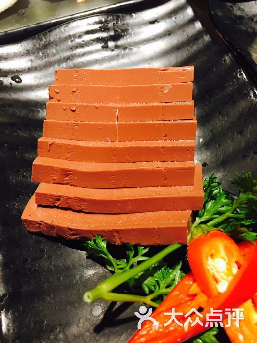 小辉哥火锅(南京金茂汇店)猪血图片 - 第7张