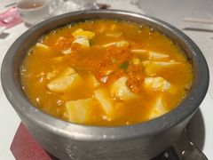 金汤海胆滑豆腐-广东胜利宾馆西关粤中餐厅