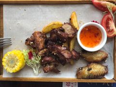 嫩爽牛仔肉大拼盘-杯子红牛排(西樵店)