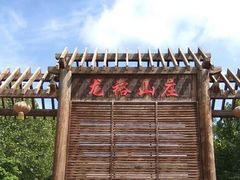 -龙裕山庄烤全羊